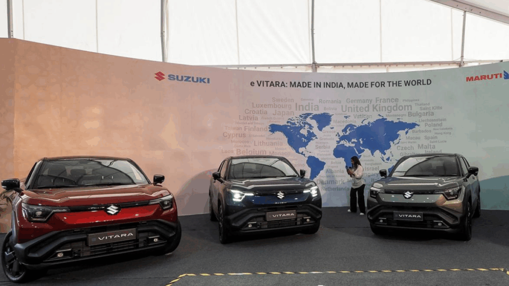 Maruti Suzuki Begins e-Vitara Shipments to Europe