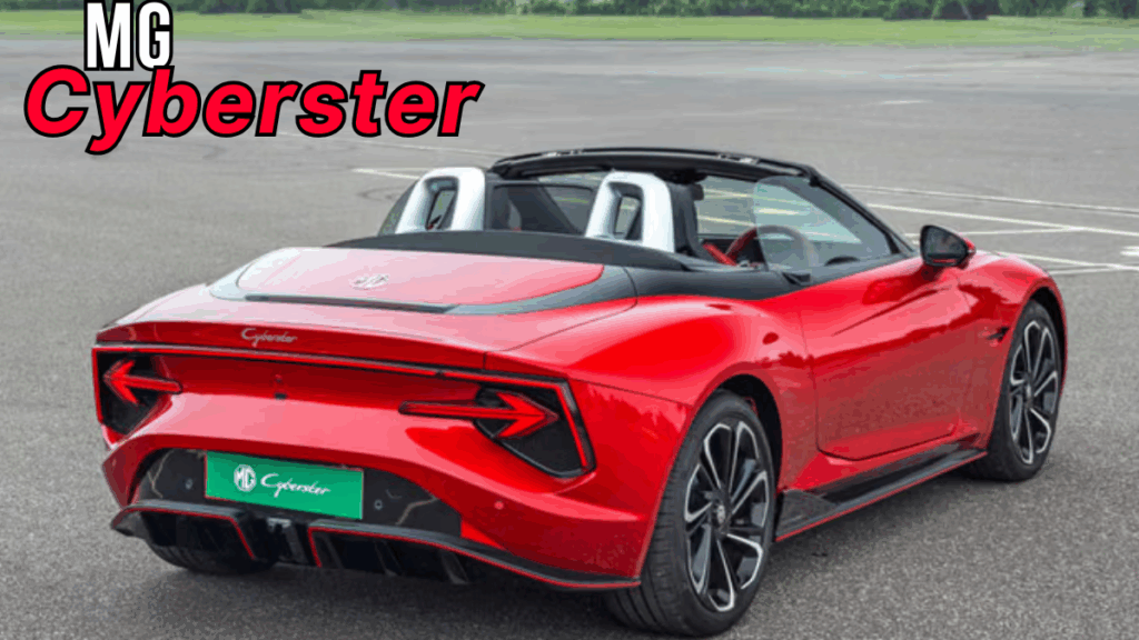 MG Cyberster Track Drive (India)