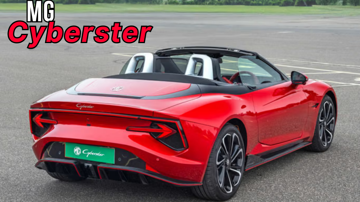 MG Cyberster Track Drive (India)