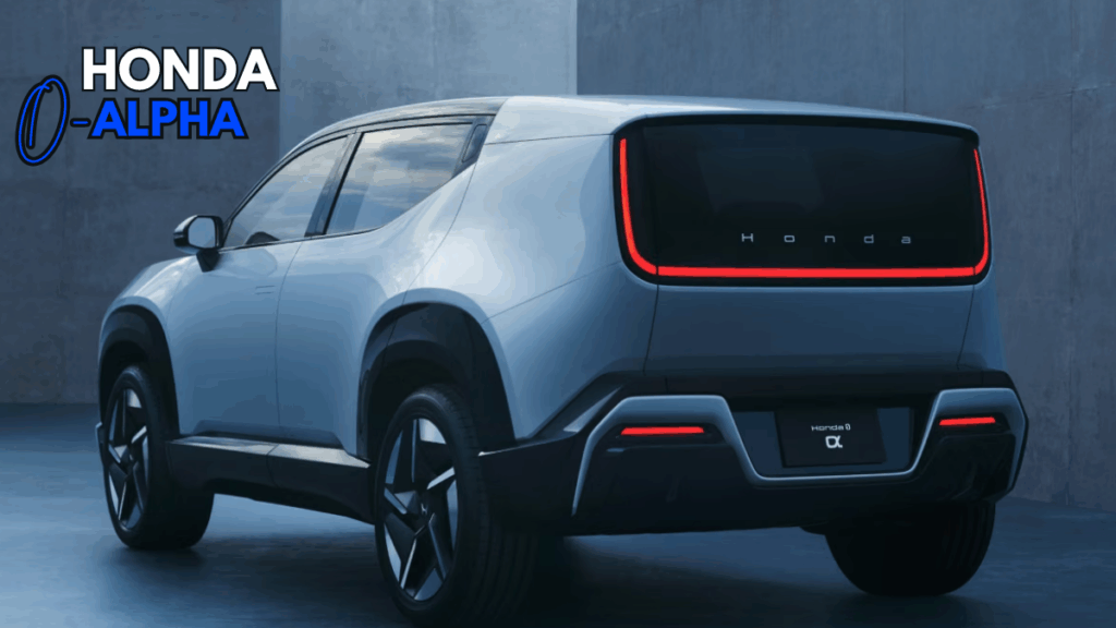 Honda 0 α (Alpha) SUV Revealed for India